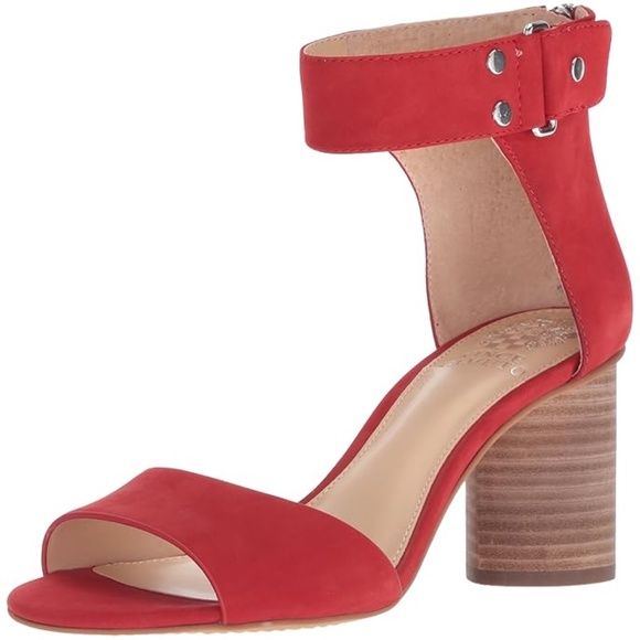 Vince Camuto Women's Size 9.5 Red Jannali Heels - Picture 2 of 11